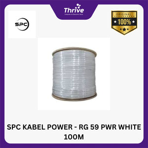 SPC KABEL POWER - RG 59 PWR WHITE 300M