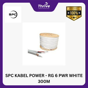 SPC KABEL POWER - RG 6 PWR WHITE 300M