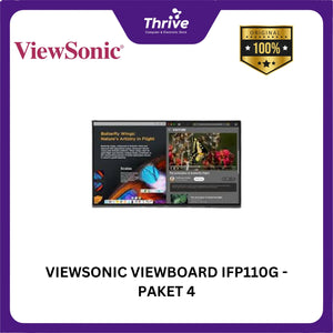 VIEWSONIC VIEWBOARD IFP110G - PAKET 4