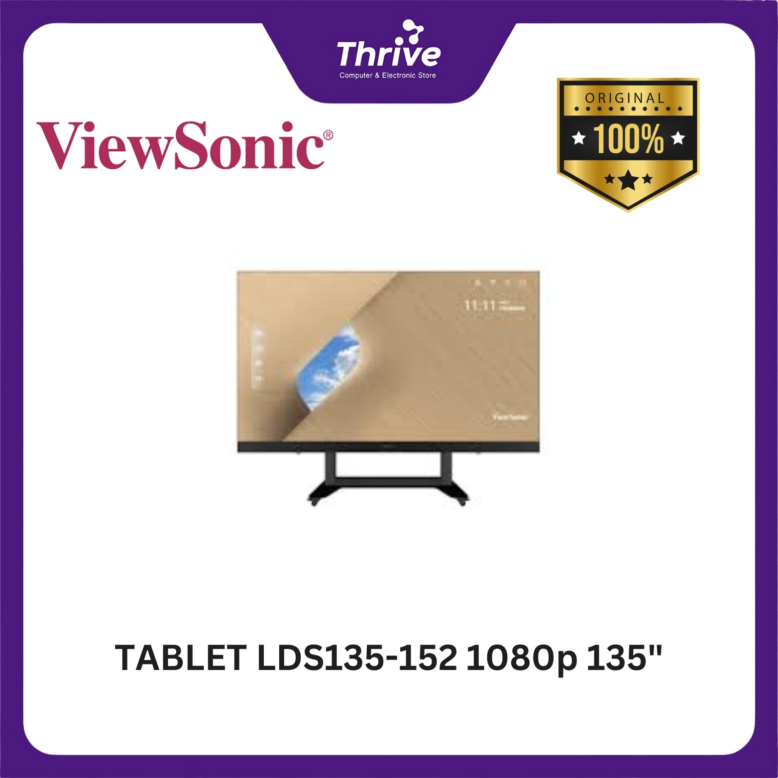152 Tablet TABLET LDS135-152 1080p 135