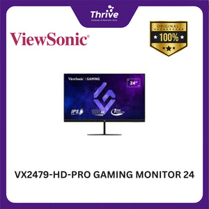 ViewSonic VX2479-HD-PRO Gaming Monitor 24" Full HD 100Hz HDR10