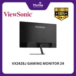 Load image into Gallery viewer, ViewSonic VX2428J Gaming Monitor 24&quot; 165Hz FHD IPS FreeSync &amp; G-Sync Compatible
