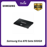 Load image into Gallery viewer, Samsung EVO 870 SATA 500GB SSD - Kecepatan Tinggi &amp; Tahan Lama
