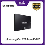 Load image into Gallery viewer, Samsung EVO 870 SATA 500GB SSD - Kecepatan Tinggi &amp; Tahan Lama
