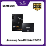 Load image into Gallery viewer, Samsung EVO 870 SATA 500GB SSD - Kecepatan Tinggi &amp; Tahan Lama
