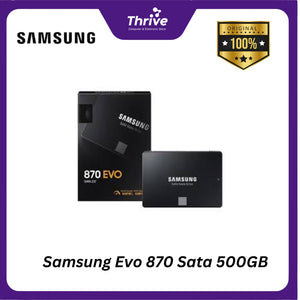 Samsung EVO 870 SATA 500GB SSD - Kecepatan Tinggi & Tahan Lama