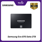 Load image into Gallery viewer, Samsung Evo 870 2TB SSD SATA III
