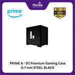 Load image into Gallery viewer, PRIME A - [F] Premium Gaming Case 0.7 mm STEEL BLACK
