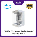 Load image into Gallery viewer, PRIME A-[K] Premium Gaming Case 0.7 mm STEEL WHITE
