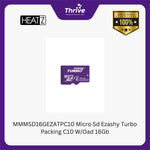 Load image into Gallery viewer, MMMSD16GEZATPC10 Micro Sd Ezashy Turbo Packing C10 W/Oad 16Gb
