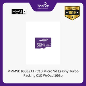 MMMSD16GEZATPC10 Micro Sd Ezashy Turbo Packing C10 W/Oad 16Gb