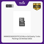 Load image into Gallery viewer, MMMSD16GEZATPC10 Micro Sd Ezashy Turbo Packing C10 W/Oad 16Gb
