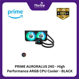 PRIME AURORALUS 240 - High Performance ARGB CPU Cooler - BLACK