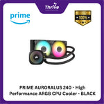 Load image into Gallery viewer, PRIME AURORALUS 240 - High Performance ARGB CPU Cooler - BLACK
