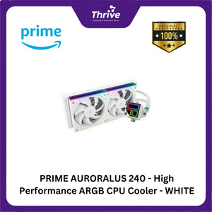 PRIME AURORALUS 240 - High Performance ARGB CPU Cooler - WHITE