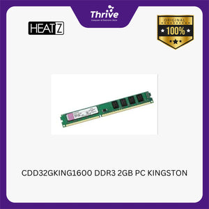 CDD32GKING1600 DDR3 2GB PC KINGSTON