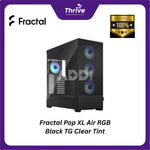 Load image into Gallery viewer, Fractal Pop XL Air RGB Black TG Clear Tint