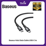 Load image into Gallery viewer, Baseus Halo Data Cable USB-C to USB-C PD2.0 60W 1m