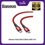 Load image into Gallery viewer, Baseus Halo Data Cable USB-C to USB-C PD2.0 60W 1m