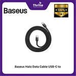 Load image into Gallery viewer, Baseus Halo Data Cable USB-C to USB-C PD2.0 60W 2m