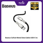 Load image into Gallery viewer, Baseus Cafule Metal Data Cable USB-C to USB-C 100W 2m