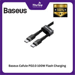 Load image into Gallery viewer, Baseus Cafule PD2.0 100W Flash Charging USB-C to USB-C 2m