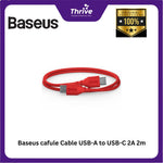 Load image into Gallery viewer, Baseus cafule Cable USB-A to USB-C 2A 2m