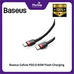 Load image into Gallery viewer, Baseus Cafule PD2.0 60W Flash Charging Data Line USB-C to USB-C 2m