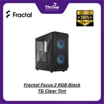 Load image into Gallery viewer, Fractal Focus 2 RGB Black TG Clear Tint