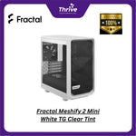Load image into Gallery viewer, Fractal Meshify 2 Mini White TG Clear Tint