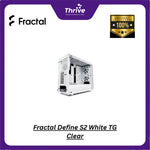 Load image into Gallery viewer, Fractal Define S2 White TG Clear