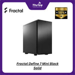 Load image into Gallery viewer, Fractal Define 7 Mini Black Solid