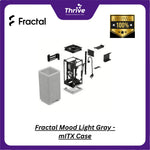 Load image into Gallery viewer, Fractal Mood Light Gray - mITX Case