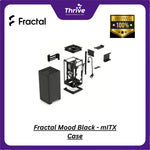 Load image into Gallery viewer, Fractal Mood Black - mITX Case