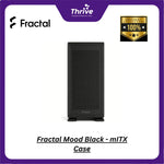 Load image into Gallery viewer, Fractal Mood Black - mITX Case