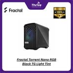 Load image into Gallery viewer, Fractal Torrent Nano RGB Black TG Light Tint