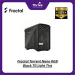 Load image into Gallery viewer, Fractal Torrent Nano RGB Black TG Light Tint