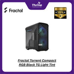 Load image into Gallery viewer, Fractal Torrent Compact RGB Black TG Light Tint