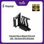 Load image into Gallery viewer, Fractal Flex 2 Black PCIe 4.0 x16 - Vertical GPU Bracket