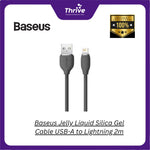 Load image into Gallery viewer, Baseus Jelly Liquid Silica Gel Cable USB-A to Lightning 2m