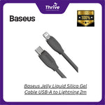 Load image into Gallery viewer, Baseus Jelly Liquid Silica Gel Cable USB-A to Lightning 2m