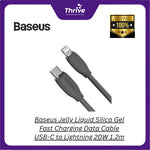 Load image into Gallery viewer, Baseus Jelly Liquid Silica Gel Fast Charging Data Cable USB-C to Lightning 20W 1.2m