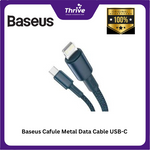 Load image into Gallery viewer, Baseus Cafule Metal Data Cable USB-C to Lightning PD 20W 1m