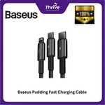 Load image into Gallery viewer, Baseus Pudding Fast Charging Cable USB-A to USB-C 100W 1.2m