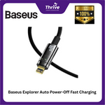 Load image into Gallery viewer, Baseus Explorer Auto Power-Off Fast Charging Data Cable USB-C to Lightning 20W 1m
