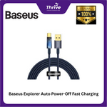 Load image into Gallery viewer, Baseus Explorer Auto Power-Off Fast Charging Data Cable USB-A to USB-C 100W 1m