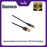 Load image into Gallery viewer, Baseus Explorer Auto Power-Off Fast Charging Data Cable USB-A to Lightning 2.4A 1m