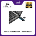 Load image into Gallery viewer, Corsair Flash Padlock 3 64GB Secure USB 3.0 - CMFPLA3B-64GB