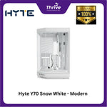 Load image into Gallery viewer, Hyte Y70 Snow White - Modern Aesthetic Dual Chamber ATX Case