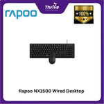 Load image into Gallery viewer, Rapoo NX1500 Wired Desktop Set Keyboard + Mouse